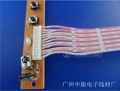 【2468排線加工廠 2468 24號 26號 紅白線束 優(yōu)質(zhì)各種顏色排線】價(jià)格,廠家,圖片,連接器,廣州市白云區(qū)振高電子廠-